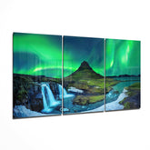 Northern Lights - Aurora Glass Art.